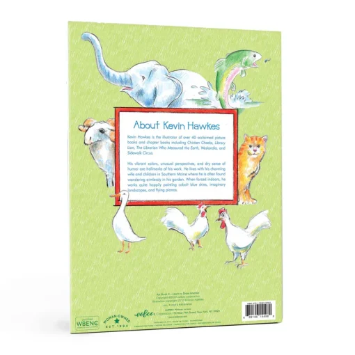 eeBoo Learn to Draw Animals Art Book