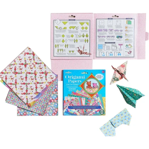 eeBoo Origami Paper: Fun Patterns