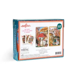 eeBoo Playing Cards: Mushroom