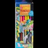 eeBoo Rainforest Jumbo Double-Sided Colored Pencils