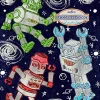 eeBoo Sketchbook: Silver Robots