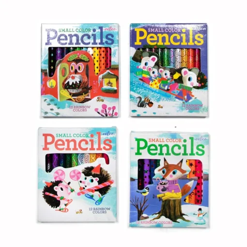 eeBoo Small Color Pencil Assortment: Winter