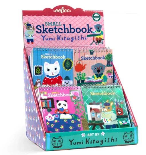 eeBoo Small Sketch Book Assortment: Yumi