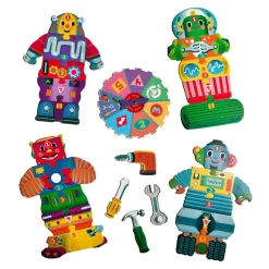 eeBoo Spin to Play - Build a Robot