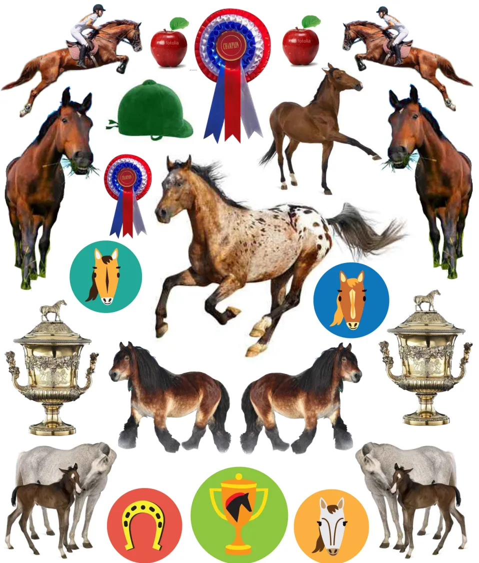EyeLike Stickers: Horses