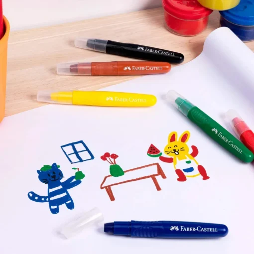 Faber-Castell Little Creatives 6 Jumbo Creamy Crayons