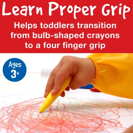 Faber-Castell Little Creatives 6 Easy Grip Finger Crayons