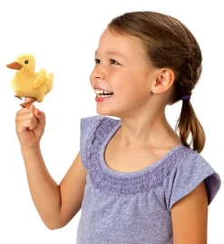 Folkmanis® Finger Puppet: Mini Duckling