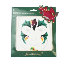 Great Pretenders Dragon Face Stickers