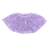 Great Pretenders Purple Party Fun Sequins Skirt Size 4/6