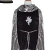Great Pretenders Silver Knight Set with Tunic, Cape & Crown size 5/6