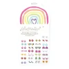 Great Pretenders Sticker Earrings: Rainbow Love