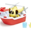 Green Toys Rescue Boat & Helicopter