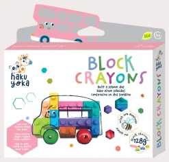 Haku Yoka Block Crayons Assorted