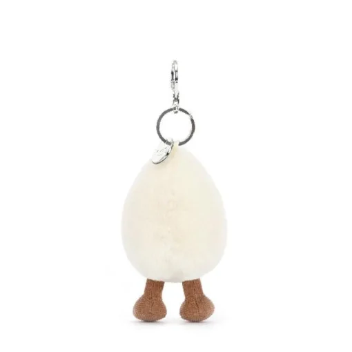 Jellycat Amuseable Happy Boiled Egg Bag Charm 7"