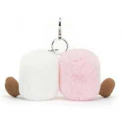 Jellycat Amuseable Pair of Marshmallows Bag Charm 6