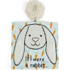 Jellycat Board Book If I Were A Rabbit Grey - Discontinued