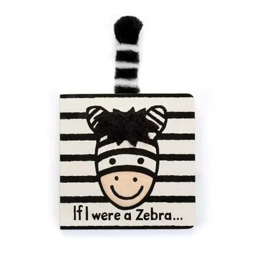 Jellycat Board Book If I Were A Zebra
