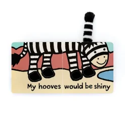Jellycat Board Book If I Were A Zebra
