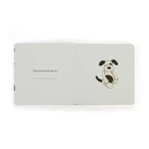 Jellycat Book Puppy Makes Mischief