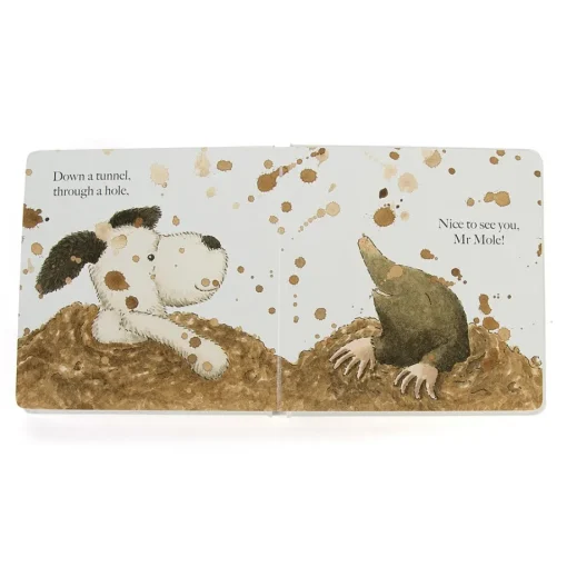 Jellycat Book Puppy Makes Mischief