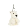 Jellycat Munro Scottie Dog Bag Charm 4"
