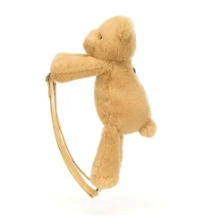 Jellycat Smudge Bear Backpack 17"