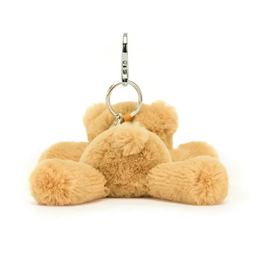 Jellycat Smudge Bear Bag Charm 5"