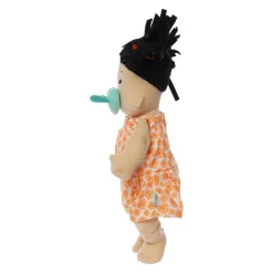 Manhattan Toy® Baby Stella Peach Doll Black Hair (New Box)