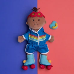 Manhattan Toy® Wee Baby Stella Rainbow Roller Skate Set