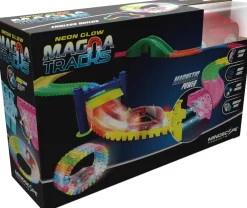 Mindscope Twister Track 3D 11 Feet of Neon Glow In The Dark Track + Car