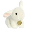 Miyoni Tots by Aurora Playful Baby Bunny White 8"