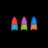 Ooly Blast Off Eraser Sharpener