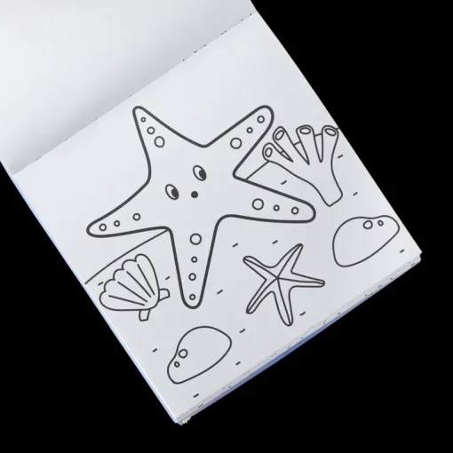 Ooly Carry-Along Coloring Book - Sea Life