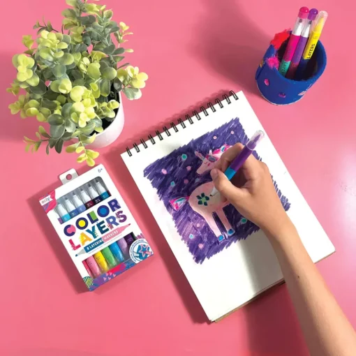 Ooly Color Layers Double Ended Layering Markers - Set of 8