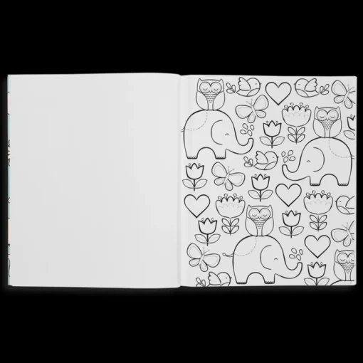 Ooly Color-In' Book - Little Cozy Critters
