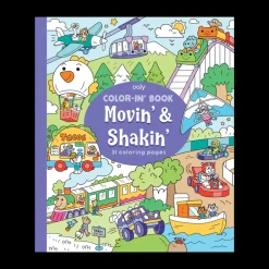 Ooly Color-In' Book - Movin' and Shakin'