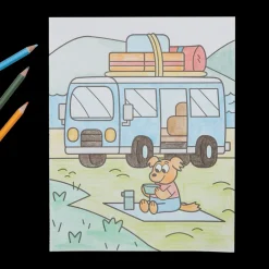 Ooly Color-In' Book - Movin' and Shakin'