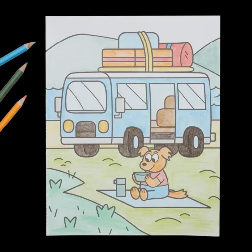 Ooly Color-In' Book - Movin' and Shakin'