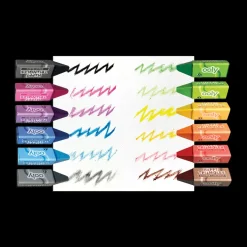 Ooly Happy Triangles Jumbo Crayons - Set of 12