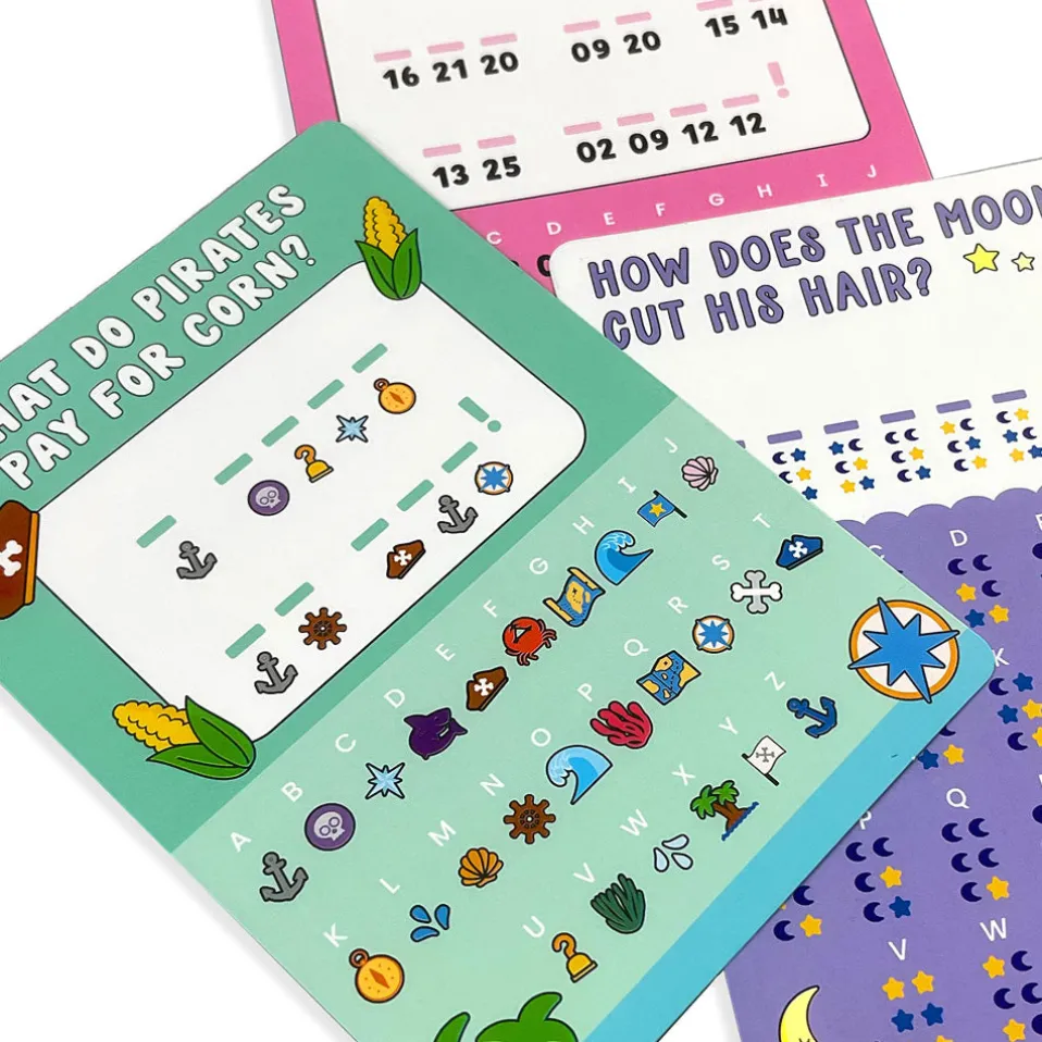 Ooly Joke Decoder Activity Cards