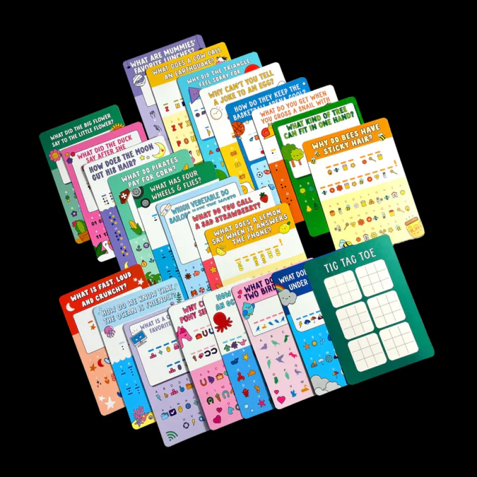 Ooly Joke Decoder Activity Cards
