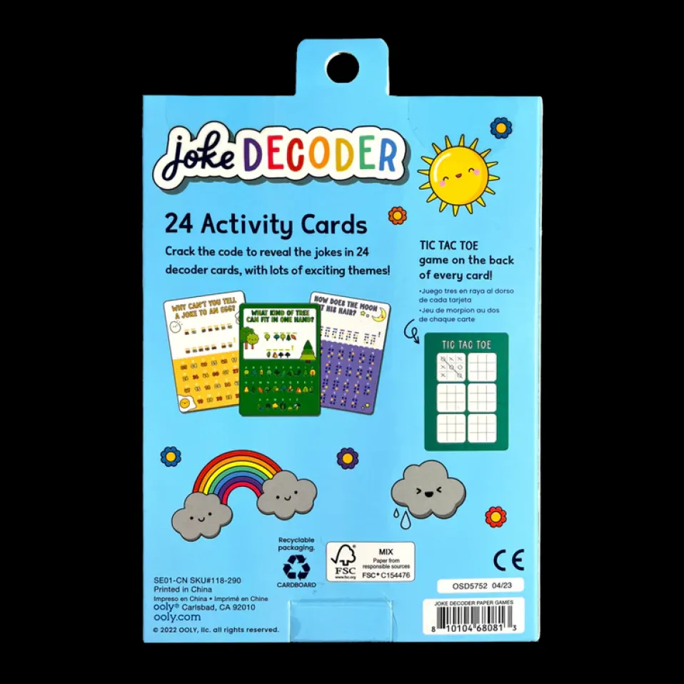 Ooly Joke Decoder Activity Cards