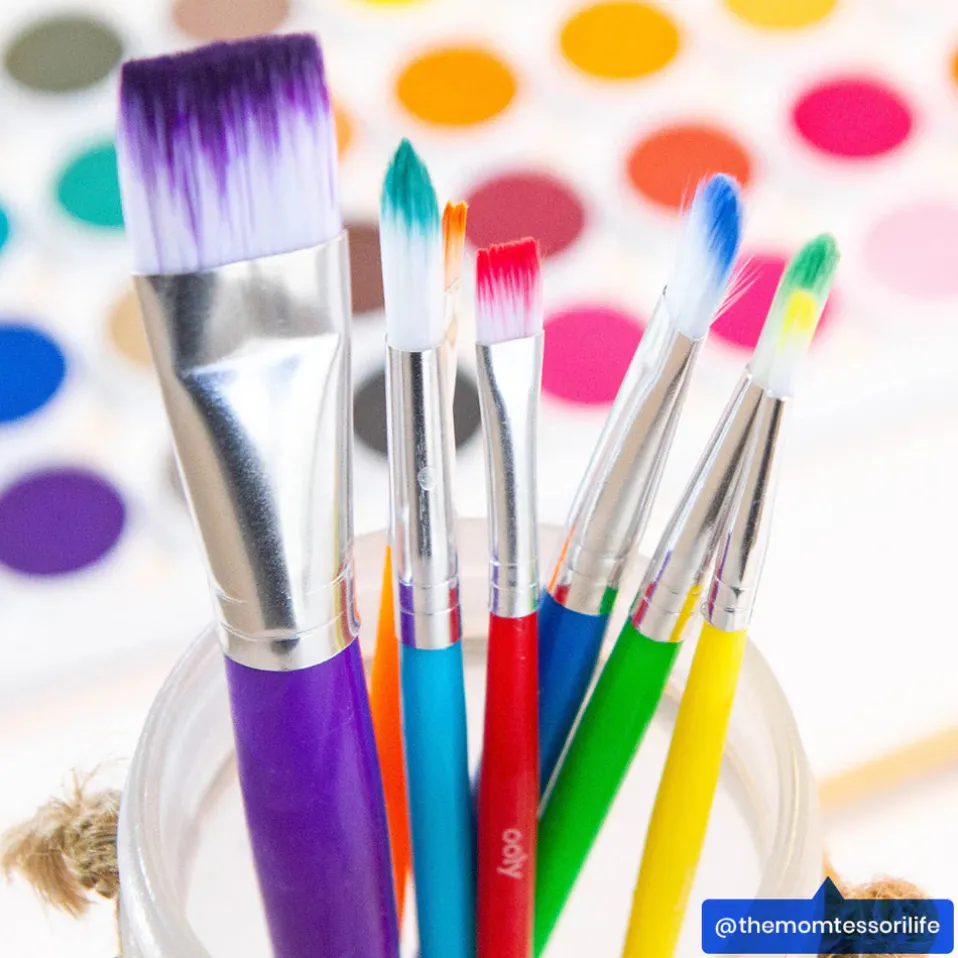 Ooly Lil' Paint Brush Set