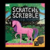 Ooly Scratch & Scribble Scratch Art Kit - Magical Unicorns