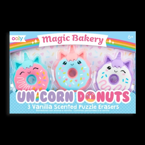 Ooly Unicorn Donuts Erasers