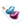 Peppercorn Kids Metallic Heart Hair Clip