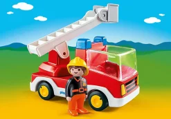Playmobil 1.2.3 Ladder Unit Fire Truck