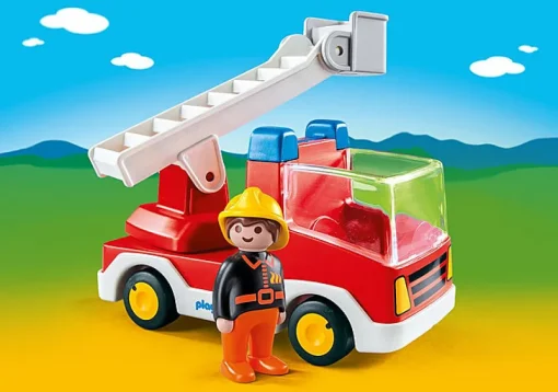 Playmobil 1.2.3 Ladder Unit Fire Truck