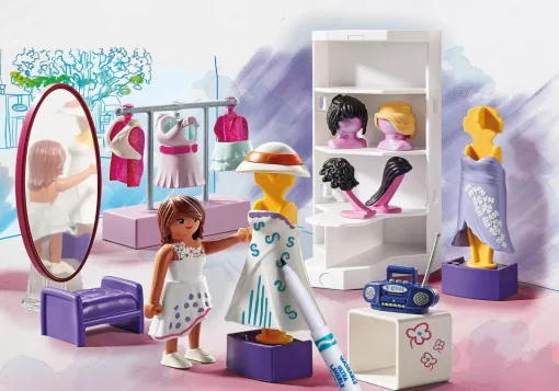 Playmobil Color: Dressing Room 71373